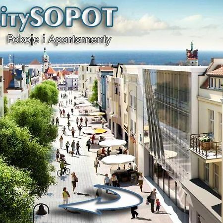 City Sopot Pokoje I Apartamenty Na Deptaku Exterior photo